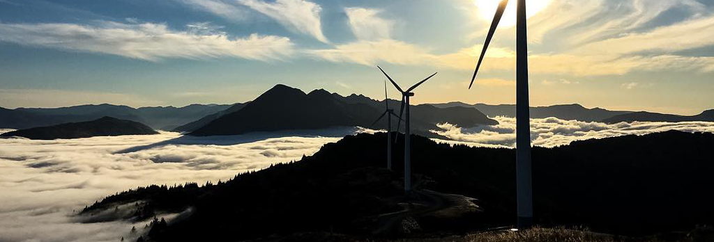 Fog on Pillar Mountain, Kodiak.  Photo by Sarah Lanier