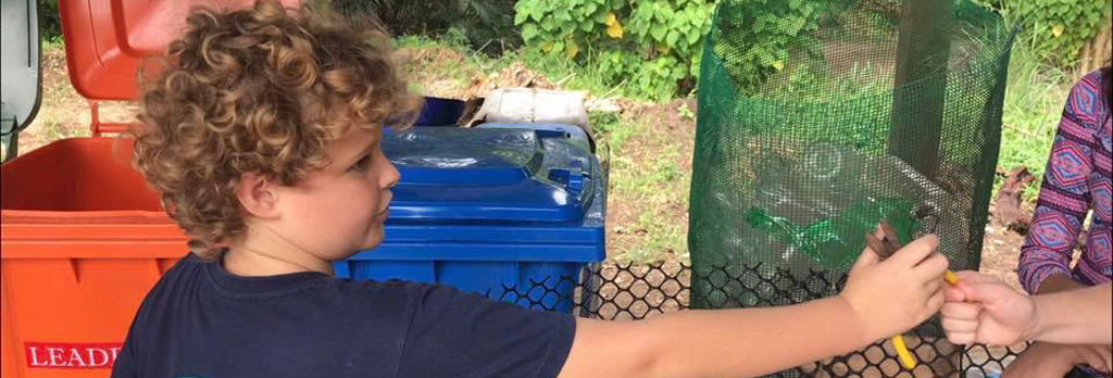 Indi sorting plastics.